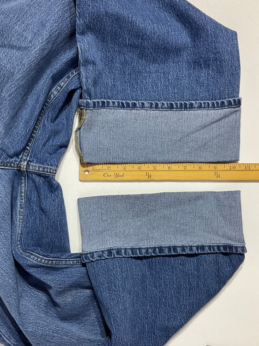 Free Assembly Size 4 Wide Leg Denim Jeans Womens - Picture 14 of 14